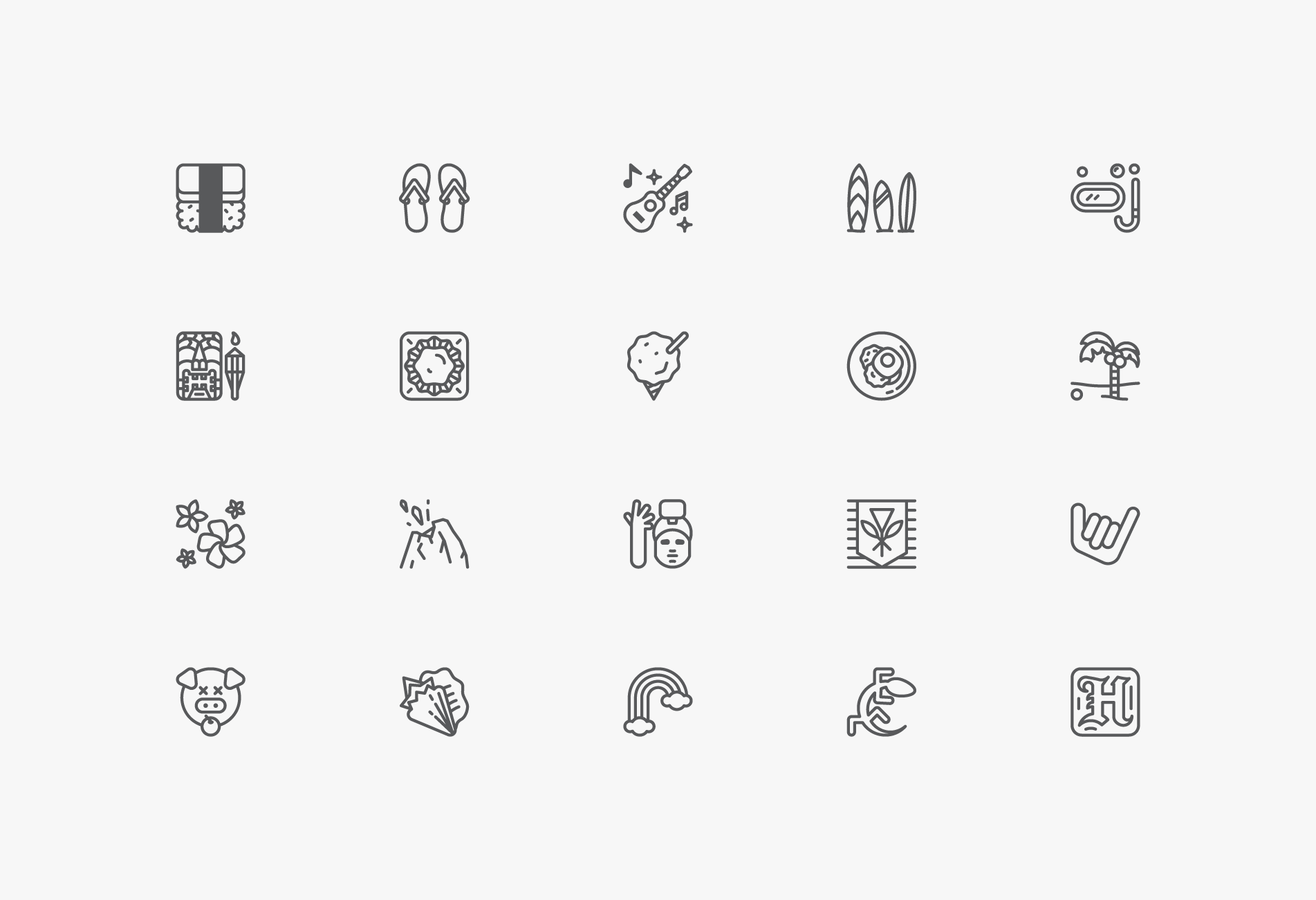 Download these icons at The Noun Project.